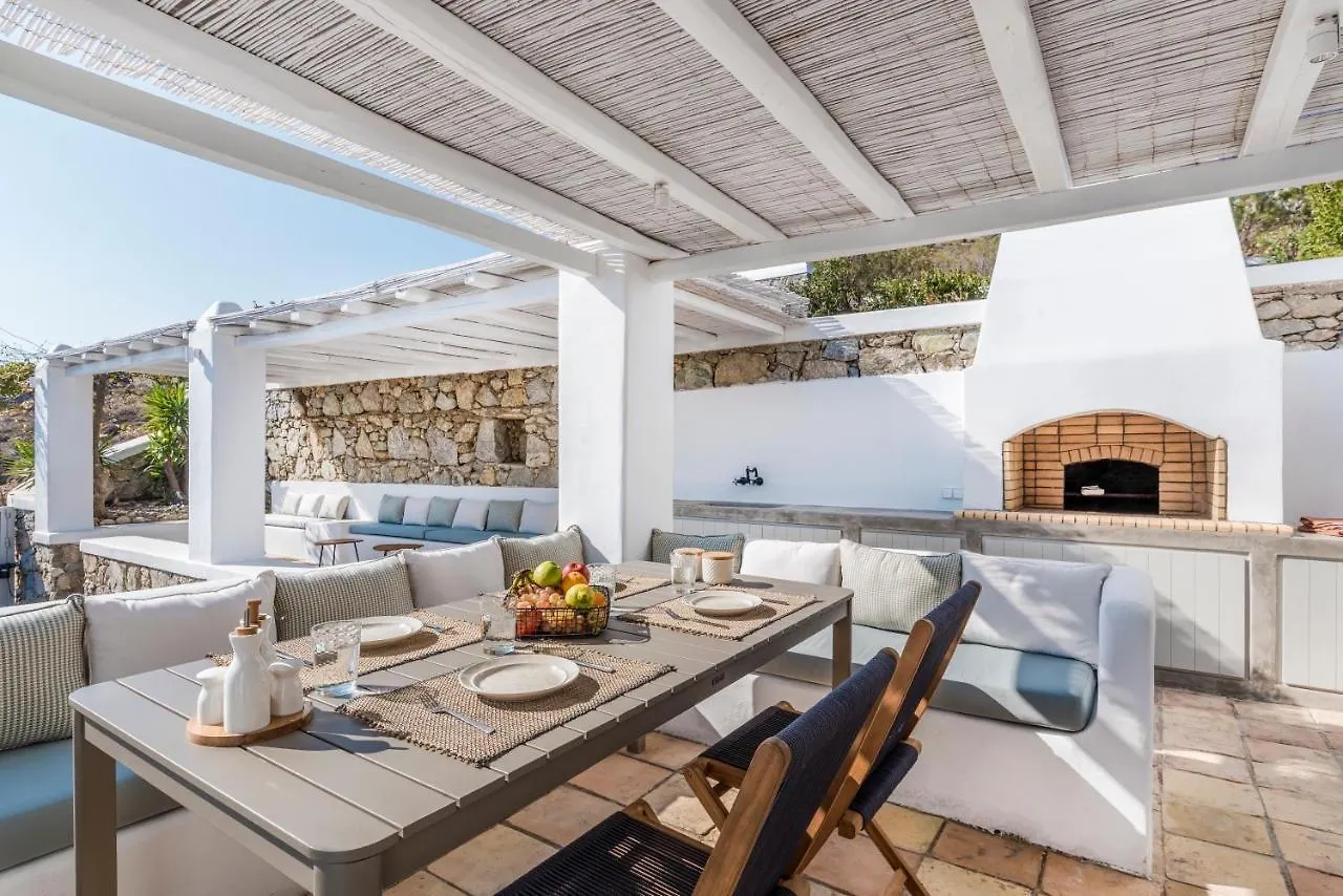 Bohemian Blue Villa - 7 Bdrm - Beach In 200M - Mg Villas Panormos   Panormos (Mykonos)