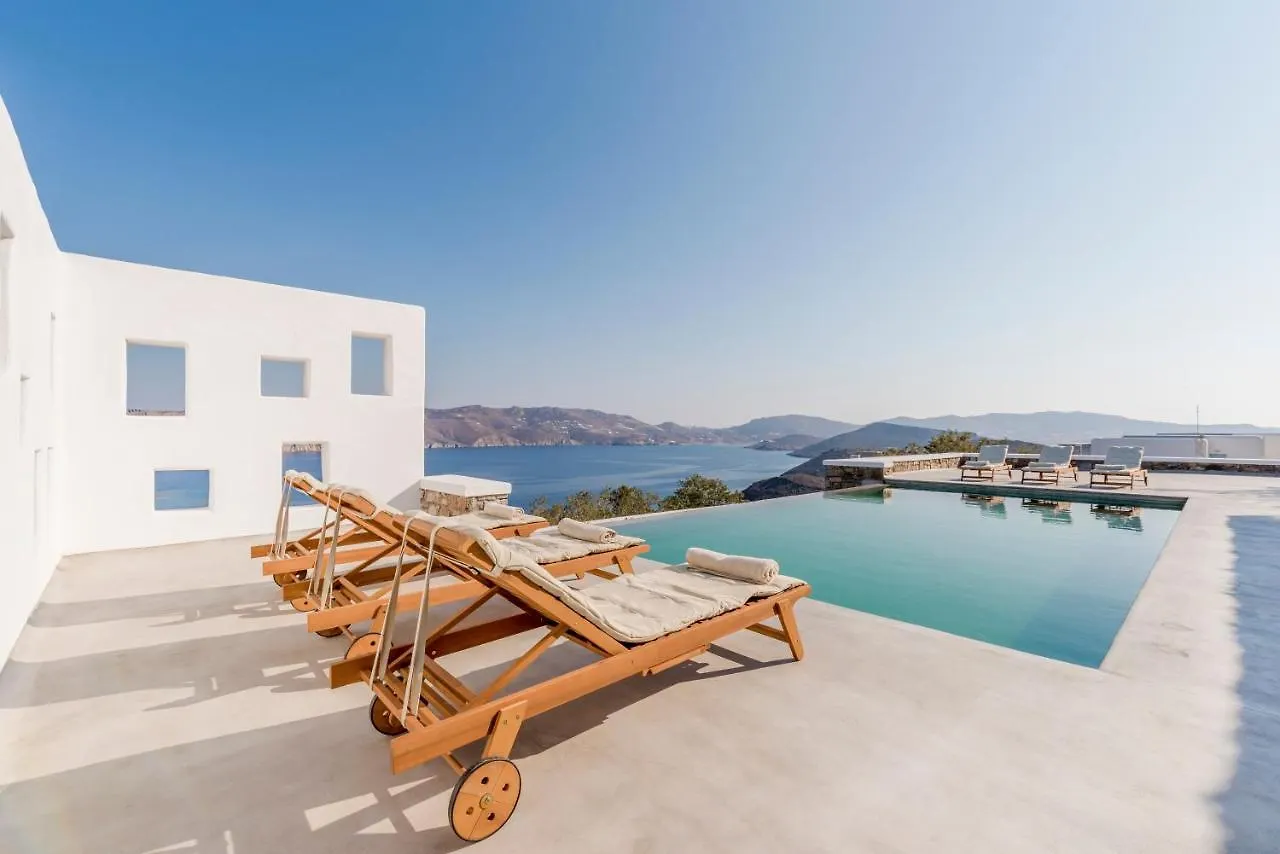 Bohemian Blue Villa - 7 Bdrm - Beach In 200M - Mg Villas Panormos  Panormos (Mykonos)